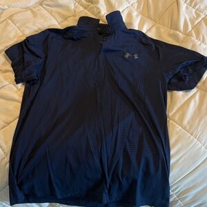 Under Armour Dark Blue Polo Shirt